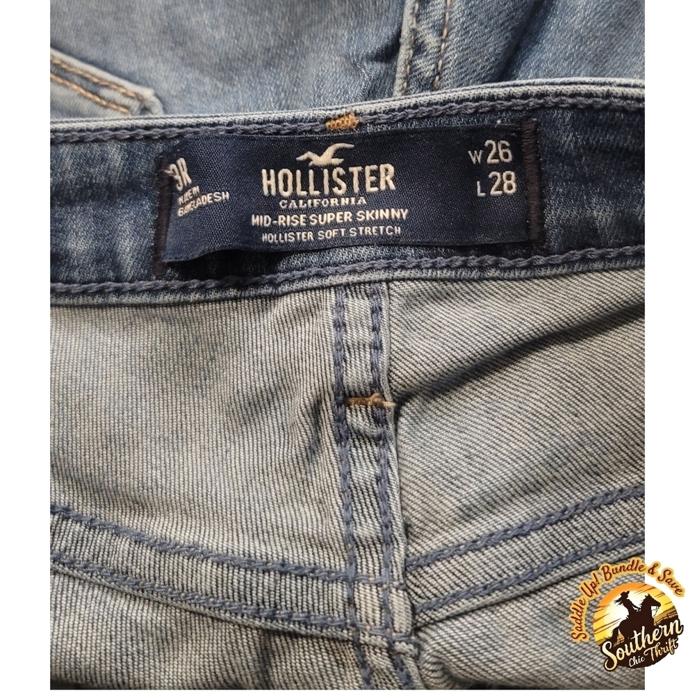 HOLLISTER - 26x28 Super Skinny Jeans - Picture 4 of 9